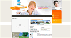 Desktop Screenshot of construireenpaca.com